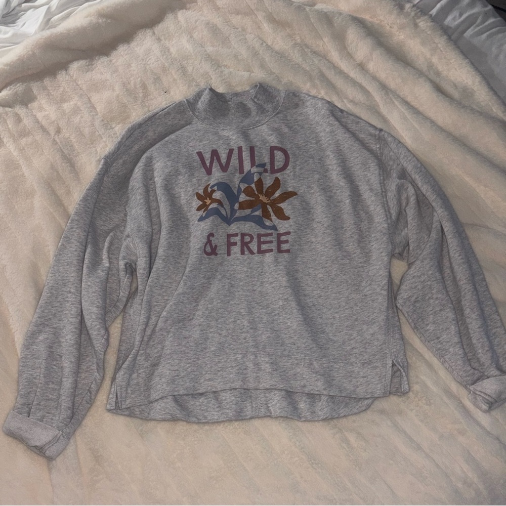 Old Navy Gray Wild & Free Women's Turtleneck Sweater
